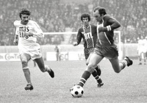 Carlos Bianchi face à Marseille en 1978