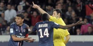 Aucun Parisien expulsé en L1 au Parc depuis celle très controversée de Thiago Silva la saison dernière...