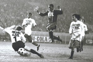 François M'Pelé face à l'OM en 1975
