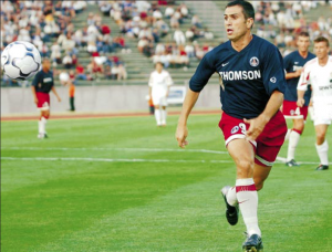 Premier match avec le PSG pour Pauleta face à Leverkusen