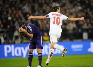 la joie dIbra à Anderlecht