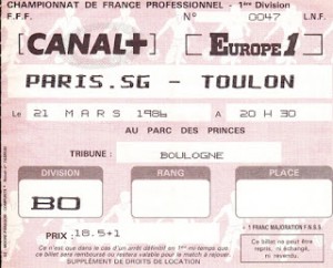 une autre époque...