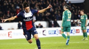 Cavani, dauphin d'Ibra face aux Verts