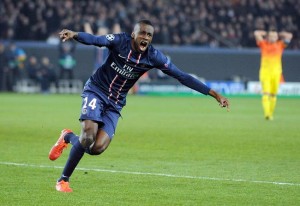 La joie de Matuidi après son but face au Barca