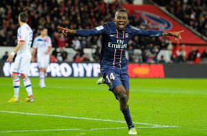 Matuidi, un des buteurs parisiens face à Lyon