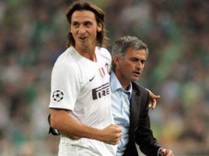 Zlatan et Mourinho