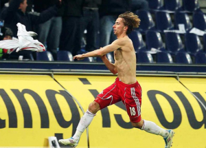 La joie de Svento avec Salzbourg