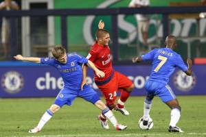 Marco Verratti face à Chlsea