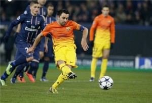 Xavi, un penalty finalement décisif...