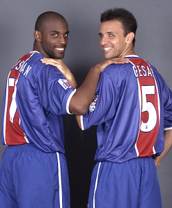 Christian et Cesar en 2000