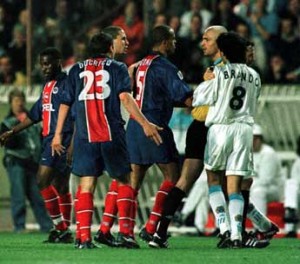 Fin de match tendu...