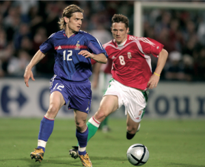 Rothen sous le maillot bleu