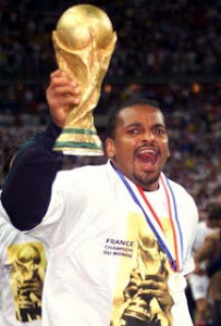 Bernard Lama, champion du monde avec les Bleus