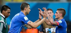 Malgré l'élimination de l'Italie, Verratti et Thiago Motta ont permis au PSG de battre un nouveau record en Coupe du monde
