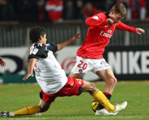 Clément Chantôme, en duel avec un certain Raphael Varane, est le seul parisien dans el groupe cette saison titulaire lors du dernier match entre les deux équipes (0-0)