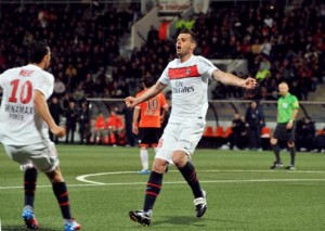 Thiago Motta, meilleur buteur du PSG à Lorient !