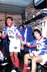 la joie parisienne dans les vestiaires