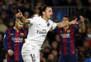 Ibra, à un but du record de Weah