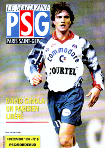 le programme du match