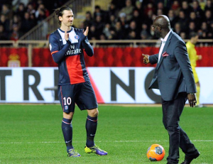 Weah et Ibrahimovic, le respect le duo derrière Cavani