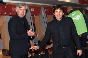 Première réussie pour le duo Ancelotti-Leonardo