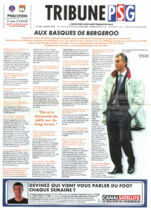 le programme du match