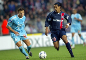 Ronaldinho, exceptionnel face à l'OM