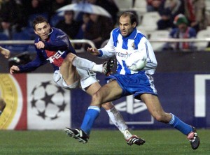 Laurent Leroy, double buteur à La Corogne