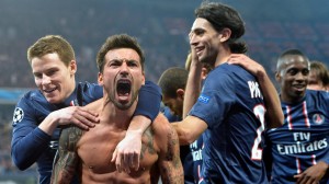 la joie de Gameiro, Lavezzi et Pastore : le PSG est en 1/4 !