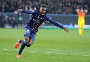 la joie de Matuidi après l'égalisation parsienne