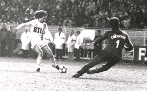 le but le plus rapide en Coupe de France : Rocheteau en 1982 face à Noeux