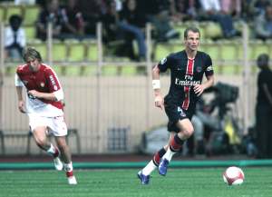 Rozehnal, buteur à Monaco en 2006