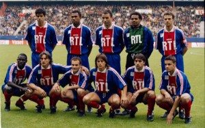 le PSG en finale de la Coupe de France 1995 : un onze avec plus de 100 matches par joueur