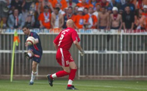 Pauleta va frapper lors du grand 8 en 2004 face à l'OM