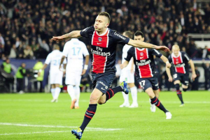 Menez, buteur en 2012 face à l'OM... lors de la 31eme journée !