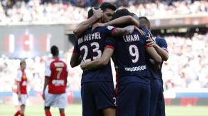 la 8eme victoire lors du record la saison dernière, contre Reims (3-0)