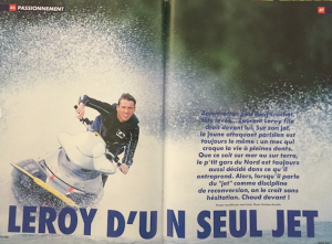 Jet ski pour Laurent Leroy