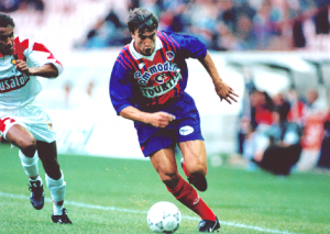 Ginola face à Lille en 1993