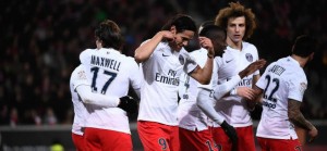 1-1 la saison dernière, avec un but signé Cavani