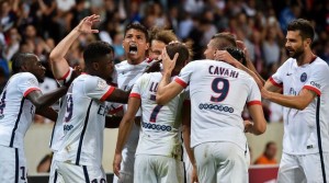 la joie des Parisiens à Lille la saison dernière