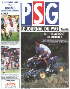 le programme du match