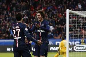 Pastore et Rabiot face à Toulouse