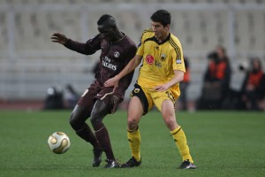 les débuts de Sakho à Athènes, à tout juste 17 ans