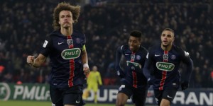 la joie de David Luiz contre Toulouse en 2016