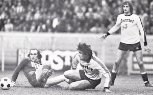 Carlos Bianchi face à Nice en 1978