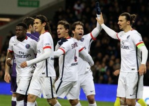 la joie des Parisiens contre Toulouse