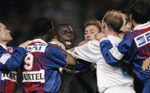 Chaude ambiance au Parc des Princes...