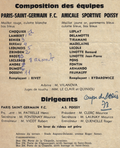 PSG-Poissy, l'histoire d'un derby...