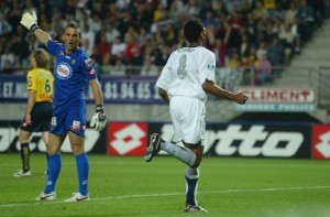 la joie d'Edouard Cissé à Sochaux