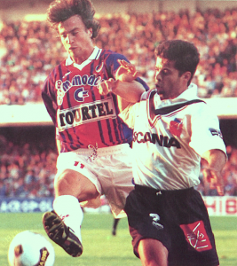 Ginola contre à Angers en 1994